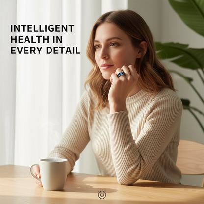 Smart Ring Heart Rate Blood Pressure Monitor Men Women