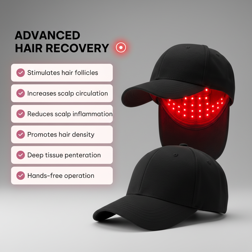 Hair Growth Cap Red Light Therapy Cap